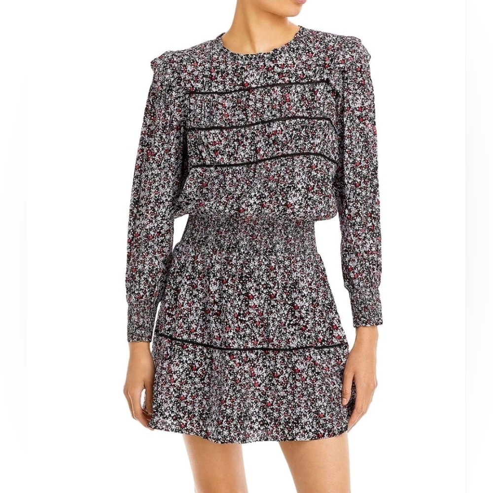 RAILS Dress Faren Floral Long Sleeve Tiered New NWT L/XL